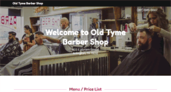 Desktop Screenshot of oldtymebarbershop.com